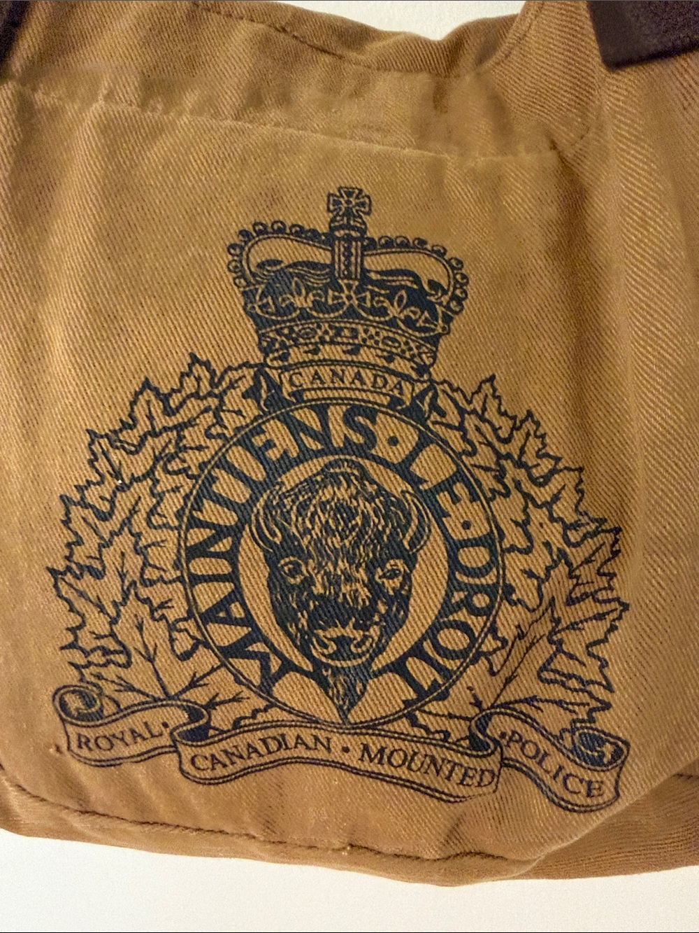 RCMP Mounted Shoulder Bag - RARE! - Picture 8 of 14